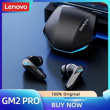 هدفون اصلی Lenovo GM2 Pro 5.3 هدفون بی سیم بلوتوث هدفون با تاخیر کم هدست گیمینگ حالت دوگانه با میکروفون HD Call 